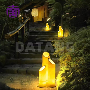 Outdoor Bamboo <b>Tube</b> Decorative Light Landscape Lamp for Garden Pathway and Theme Park Lighting - Product Image 3