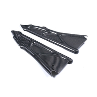 AKOSO Revêtement de carénage en fibre de carbone avec protection UV pour sous-cadre de moto BMW S1000RR S1KRR 2019-2026