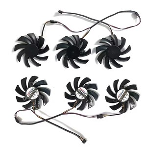 FDC10H12S9-C AUB0812VD-00 4PIN 85มม. สำหรับ AMD <span class=keywords><strong>RX6750XT</strong></span> 6800 6800XT 6900XT 6950XT กราฟิกการ์ดพัดลมระบายความร้อน - Product Image 2