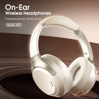 Casque Bluetooth pliable LDNIO H02 avec coussinets confortables, casque de voyage supra-auriculaire