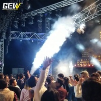 Machine à fumée CO2 à LED RGB de haute qualité pour DJ, fêtes, mariages, effets de scène, pistolet à fumée portatif