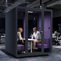 Cabine insonorisée Sinjoyin, mobilier de bureau, salle d'instruments, isolation acoustique, cabine silencieuse, pods acoustiques pour grandes dimensions