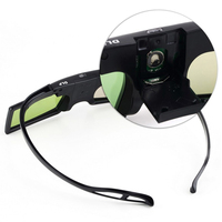 Lunettes 3D à obturateur actif Gonbes pour projecteur Epson TV avec RF/BT/Smart pour modèle G15-BT Matériel PC