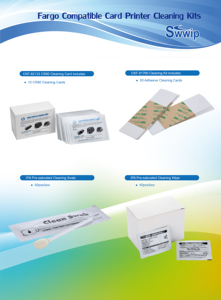 Kits de Tarjetas de Limpieza CKF-86003/81593/86177 para Impresora <span class=keywords><strong>Fargo</strong></span> - Product Image 3