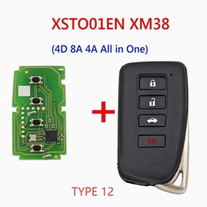 Xhorse xsto01en để y.t cho TOYOTA xm38 chìa khóa thông minh với vỏ chìa khóa khác nhau - Product Image 6
