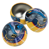 Jouet de bonbons pour enfants avec impression personnalisée Cadeaux promotionnels Décoration de Noël et de mariage Emballage en fer blanc avec boule en étain