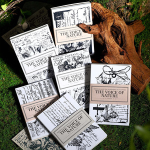 1 Bộ bọt tem ghi chú dán thiết lập loạt giọng nói của thiên nhiên 6 ghi chú dán tem đơn - Product Image 4