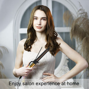 Fer à Friser Double PTC Chauffage Rapide LCD Interrupteur <span class=keywords><strong>Rotatif</strong></span> Transparent Professionnel - Product Image 2