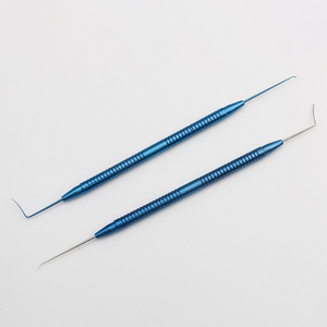 Conjunto de Instrumentos Cirúrgicos Oftálmicos de Titânio de 8 Peças para Cirurgia de Femtossegundos, Instrumentos Cirúrgicos Intraoperatórios SMILE para Separação - Product Image 3