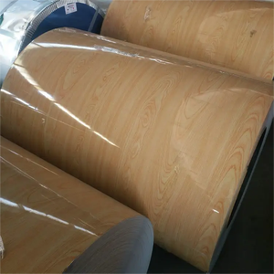 프리페인트 아연도금 강판 코일 <span class=keywords><strong>PPGI</strong></span>, 기본 소재 GI DX51D / SGCC / ASTM A653, 두께 0.15-1.5mm, 맞춤 색상 - Product Image 4