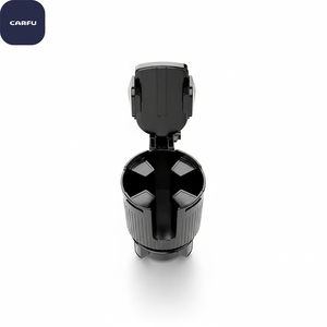 Soporte Universal para Teléfono Móvil en Auto, Expandible para Portavasos, 2 en 1, Base Ajustable, Brazo Telescópico Largo, Rotación de 360 Grados - Product Image 6