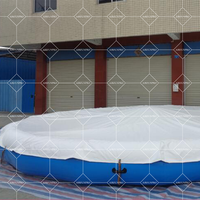 Grande piscine gonflable en PVC pour chiens, utilisable en intérieur et en extérieur, pour chiots et enfants