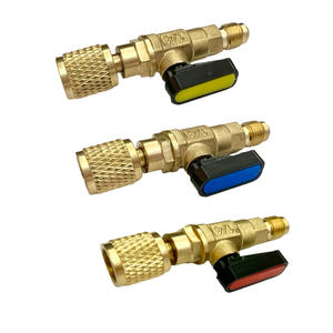 Cross-Border Supply R22 Refrigerant Charging <b>Safety</b> Ball Valve for Air Conditioner/Refrigerator Ball Valves <b>Product</b> Category - Product Image 4