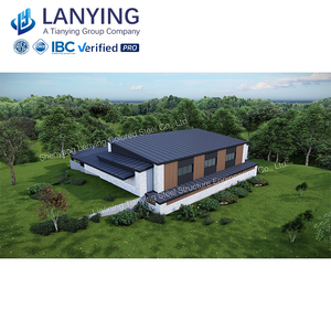 Hiện đại và bền Kết Cấu Thép biệt thự sang trọng prefab biệt thự tư nhân biệt thự thiết kế miễn phí cho USA Dễ dàng cài đặt giá cả phải chăng - Product Image 1