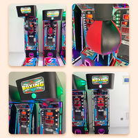 Machine de jeu de boxe de rue à pièces, musique, machine d'arcade de boxe pour enfants