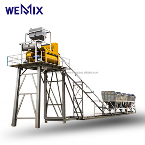 MHZS120 Concrete Batching Plant <b>Foundation</b> Free Concrete Batching plant <b>Foundation</b>-free Belt Feeding Ready Mix Concrete Plant - Product Image 1