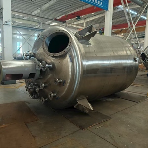 Tùy chỉnh 1000L Bể áp lực cao lò phản ứng thép không gỉ SS316L Áo khoác sưởi ấm động cơ tự động áp lực tàu động cơ - Product Image 5