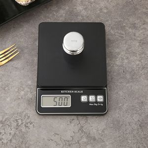<span class=keywords><strong>Balance</strong></span> électronique de cuisine, pesage précis, compacte et pratique pour la pâtisserie domestique, pesée des ingrédients alimentaires en grammes, multifonctionnelle, à piles - Product Image 4