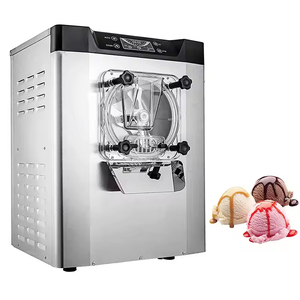 Machine à crème glacée commerciale Machine à crème glacée dure Machine à glace de comptoir pour usage professionnel Machine à crème glacée 20 L/H - Product Image 1