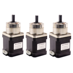 Hanpose <span class=keywords><strong>Nema</strong></span> <span class=keywords><strong>17</strong></span> động cơ bánh răng Hành Tinh giảm tốc động cơ bước 17hs8401s-pg3. 71-15.18-1 52n. cm 1.8A tỷ lệ động cơ hộp số Hành Tinh - Product Image 1