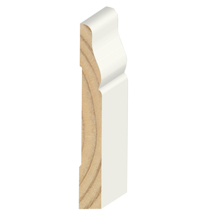 Trắng Ốp chân tường dòng thông Gỗ ván chân tường cho trang trí nội thất gỗ mouldings cơ sở Hội Đồng Quản trị ứng dụng - Product Image 5