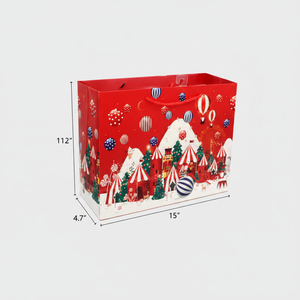 72ชิ้น /cs ถุงของขวัญคริสต์มาส15 "X12" X4.7 "อุปกรณ์วันหยุด - Product Image 4