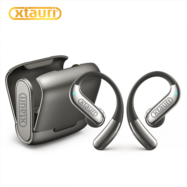 XTAURI Carbon Fiber TWS Earphones Wireless BT 5.4 IPX8 Waterproof Touch Screen Noise Cancellation Sports Headset Translation JL