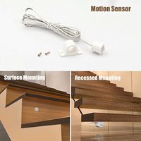 Vente à chaud Escalier LED Détecteur de mouvement intelligent Éclairage d'escalier à LED Ensemble complet Bande lumineuse à LED pour l'intérieur