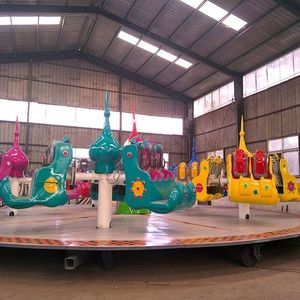 Manège Alibrother Crazy Break Dance pour parc d'attractions en plein air, 24 sièges, rotation de 12 m de hauteur, 120 degrés d'oscillation - Product Image 6