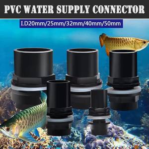 أنابيب توصيل أسود من البوليفينيل كلورايد بحجم 20 إلى 50 ملم لأنابيب ري الحدائق وإمدادات مياه أحواض السمك وأنابيب حوض السمك - Product Image 6