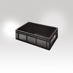 Contenitore impilabile per il trasporto Euronorm ESD conduttivo - Product Image 1