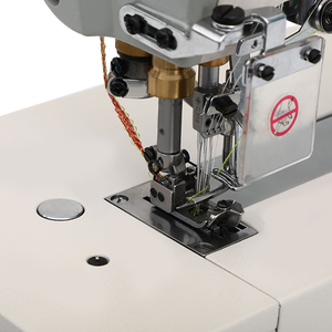 JUKKY JK-500A High-speed Automatic Double Decoration Special Metal Interlock Flat-bed <b>Sewing</b> Machine <b>for</b> Clothes Machine Coudre - Product Image 2
