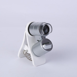 9882W Portable Monocular Microscope 10x Magnification For Outdoor Travel And Mobile Phone Photography - Product Image 1