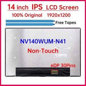 شاشة LCD للكمبيوتر المحمول مقاس 14 بوصة طراز NV140WUM N41 NV140WUM-N41 لأجهزة ZBook 14 وEliteBook 840 G9، لوحة عرض مصفوفة بـ 30 سنًا - Product Image 2