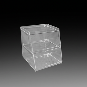 acrylic <b>cupcake</b> display <b>case</b> cake box - Product Image 1