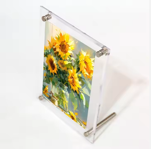 Wenmei thanh lịch pha lê khung ảnh Acrylic khung ảnh cho triển lãm trong nhà - Product Image 3