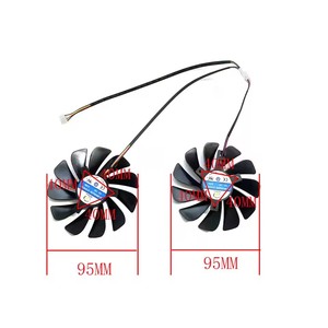 Nuevo ventilador GPU RX <span class=keywords><strong>5700</strong></span> <span class=keywords><strong>XT</strong></span> 4PIN 95MM CF1010U12S FDC10U12S9-C para <span class=keywords><strong>XFX</strong></span> RX <span class=keywords><strong>5700</strong></span> <span class=keywords><strong>XT</strong></span>, RX <span class=keywords><strong>5700</strong></span> ventilador de refrigeración de tarjeta gráfica - Product Image 2