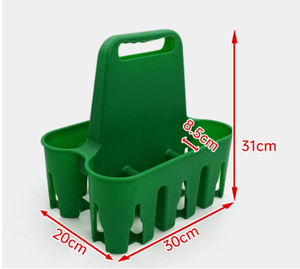 <span class=keywords><strong>Portabottiglie</strong></span> in Plastica Personalizzato con Logo, Resistente, in PP per Alimenti, Adatto per Bottiglie d'<span class=keywords><strong>Acqua</strong></span> Sportive, Cesto Portatile per Bevande - Product Image 5