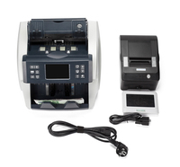 Compteur de billets intelligent 2 CIS multi-devises XD-770 avec détecteur de faux billets et capteur d'image