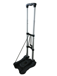 Chariot de courses pliable portable en alliage d'aluminium à quatre roues pour supermarché, centre commercial et domicile (OEM) - Product Image 1