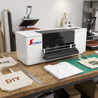 Imprimante DTF Sunika F1080 33CM automatique pour transfert thermique, film de transfert AI, encre blanche, sans logiciel RIP, impression WiFi, encre blanche