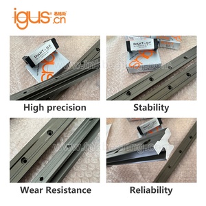 10000% Rail en aluminium <span class=keywords><strong>IGUS</strong></span> d'origine 800mm 1200mm Allemagne chariot de bloc TW-01-20 20mm roulement à glissière Guides linéaires antirouille - Product Image 2