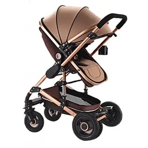 JXB Foldable luxury high landscape travel baby stroller cybex baby stroller 2 in 1