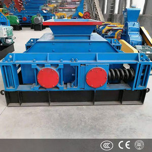 Concasseur de pierres à double rouleau populaire sur le marché pour l'extraction d'or avec moteur AC, capacité max. 200 t/h, marque CFTC - Product Image 1
