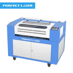 Perfecte Laser Hoge Snelheid 60W Co2 Laser Cutter Graveur Machine Voor Hout/Multiplex