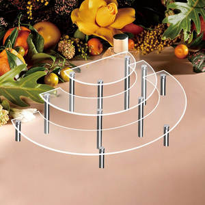 Estante de exhibición de acrílico para panadería, estante de caja de servicio hecho de fábrica personalizado, Cupcakes, otro soporte de exhibición - Product Image 6