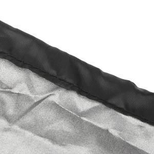 Housse de chaise d'extérieur imperméable et anti-poussière, extérieur noir, intérieur argenté, en tissu Oxford protecteur pour patio ou usage extérieur - Product Image 5