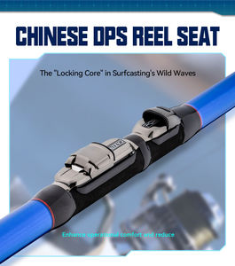HONOREAL Seaguide SIC 30T Carbon 4.2m 4.5m 80-130g Porte-<span class=keywords><strong>moulinet</strong></span> en acier pour eau salée télescopique 6 sections 250g Cannes à pêche surf - Product Image 3