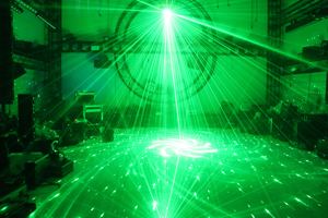 Oferta de fábrica RGB Scan Laser Light KTV Night Club Disco DJ Party Solución de iluminación con patrones Scanning Beam Lazer Projector - Product Image 2