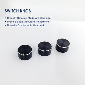 หัวหมุนโพเทนชิโอมิเตอร์แกนทรง D รุ่น FIILIAN TEK PT-103แรงดันไฟฟ้า5V กระแส0.3A มุมหมุน180องศาฝาปรับระดับเสียงสำหรับเครื่องขยายเสียง - Product Image 2